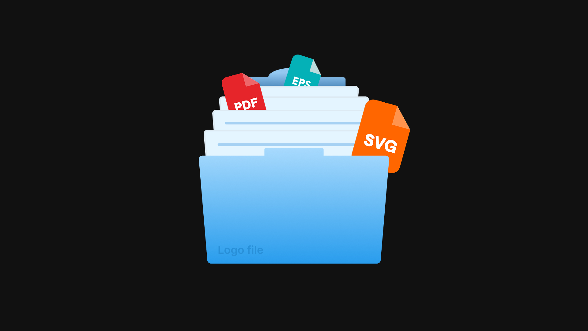 How to deliver a logo to a client: files, formats and folders